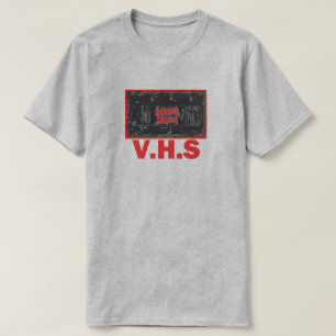 Fasafilmer - röd V.H.S T Shirt