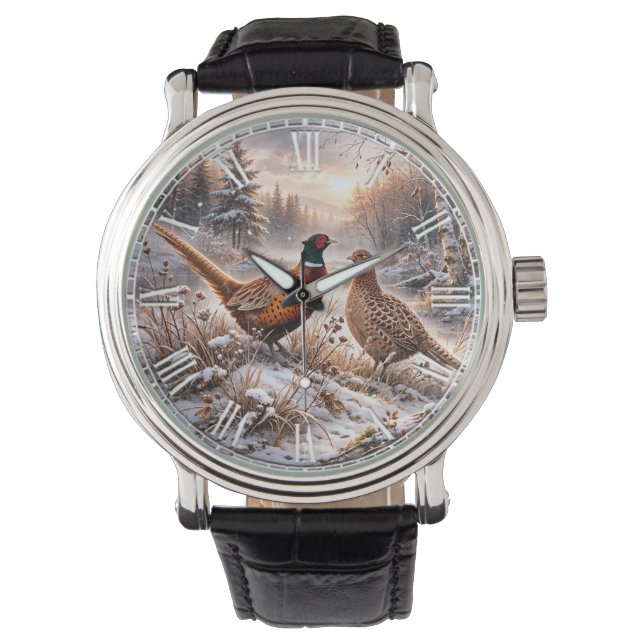 Fasan  armbandsur (Framsida)