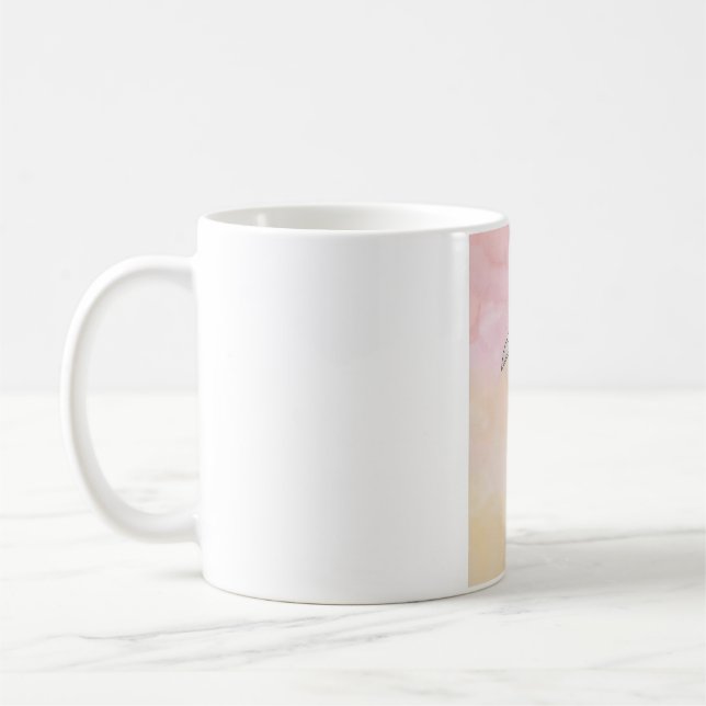 Fasan fågel akvarellmålning kaffemugg (Vänster)