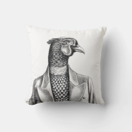 Fasan i Smart Jacka (Snö) Kudde