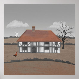Fasanbondgård Poster