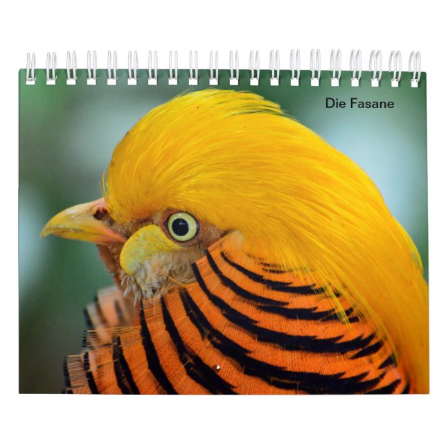 Fasane als Kalender (Omslag)