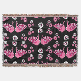 Fasaner Peacock Art Filt