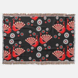 Fasaner Peacock Art Filt