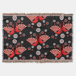 Fasaner Peacock Art Filt