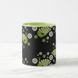 Fasaner Peacock Art Mugg