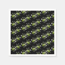 Fasaner Peacock Art Pappersservett