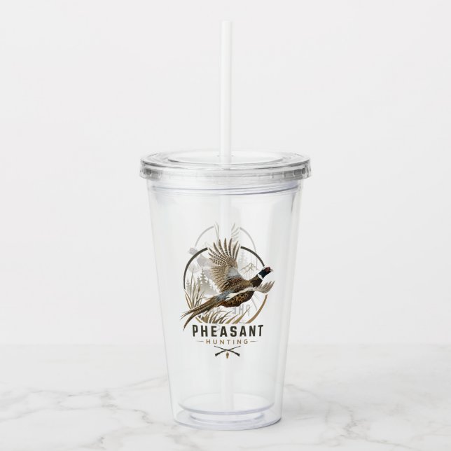 Fasanjaktlogotyp Take Away Mugg (Framsida)
