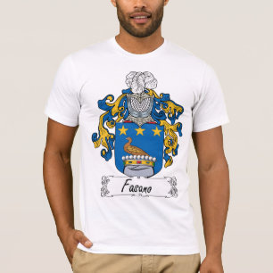 Fasano familjvapensköld tee shirt