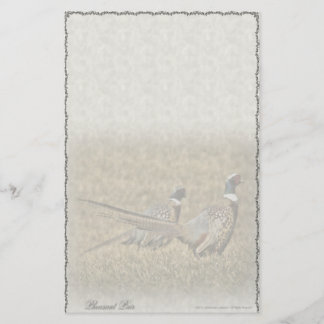 Fasanpar Personlig Brevpapper