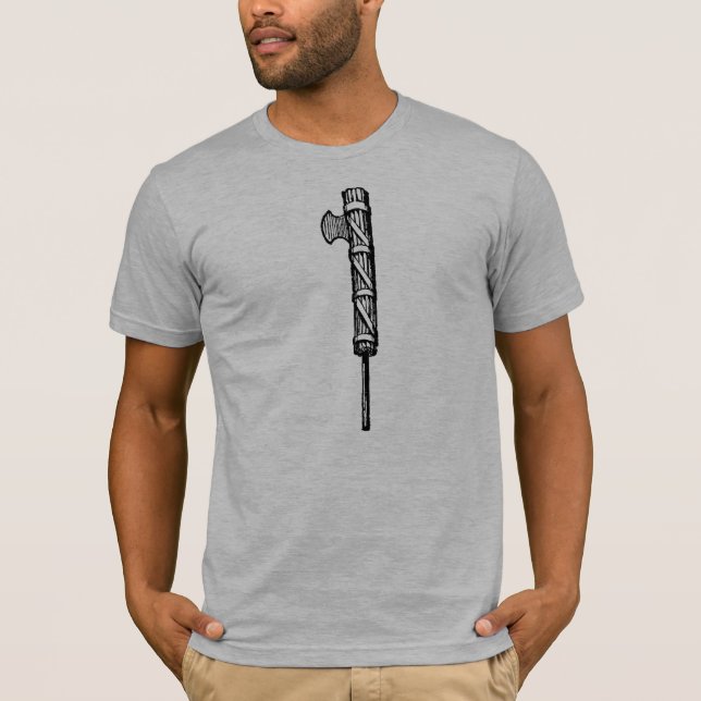 Fasces - forntida romerskt symbol t-shirt (Framsida)