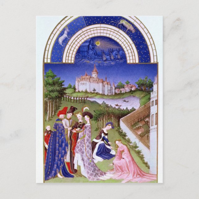 Fascimile of April' Vykort (Framsida)