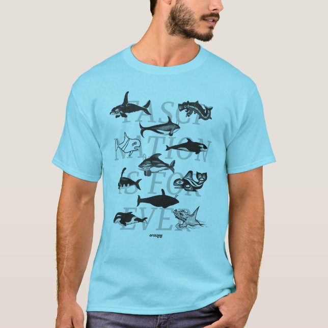 Fascination är evigt t shirt (Framsida)