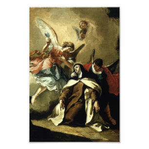 Fascination av St Therese - Fontebasso Fototryck