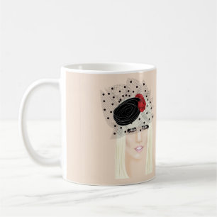 Fascinatorer - Beret Kaffemugg
