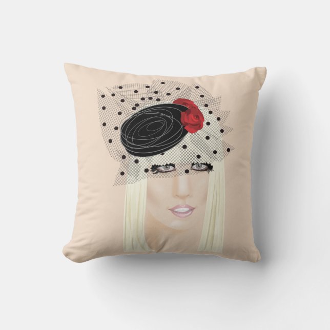 Fascinatorer - Beret Kudde (Framsida)