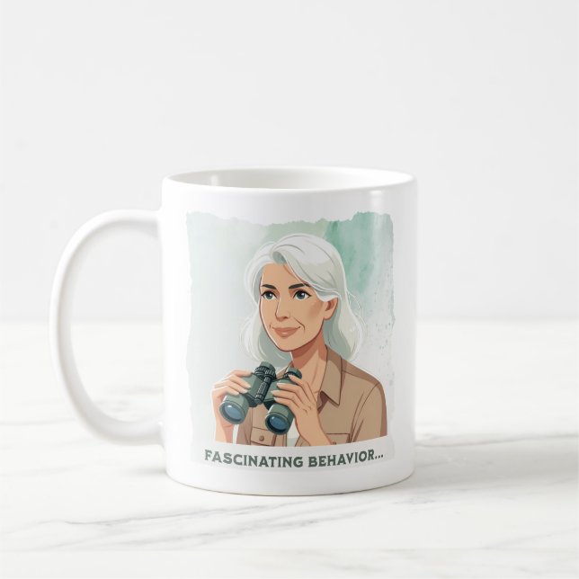 Fascinerande beteendeforskare kaffemugg (Vänster)