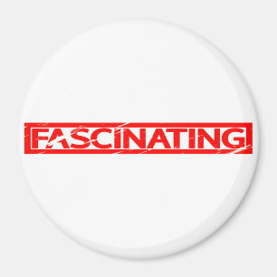 Fascinerande Frimärke Magnet