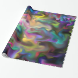 fascinerande vätskeinslagning papper presentpapper