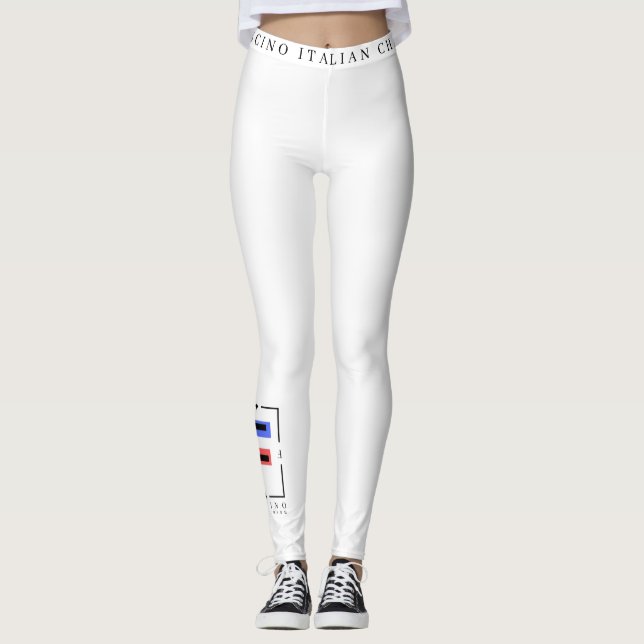 FASCINO SEXY WHITE LEGGINGS (Framsida)