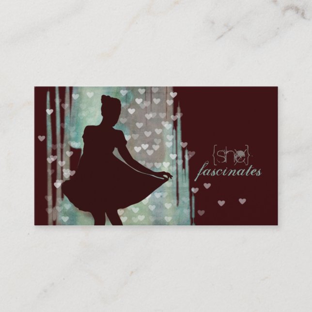 Fascinte Affärskort Visitkort (Framsida)