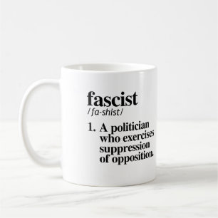 Fascistisk definition kaffemugg