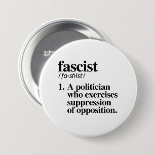 Fascistisk definition knapp