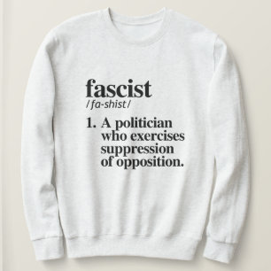 Fascistisk definition t shirt