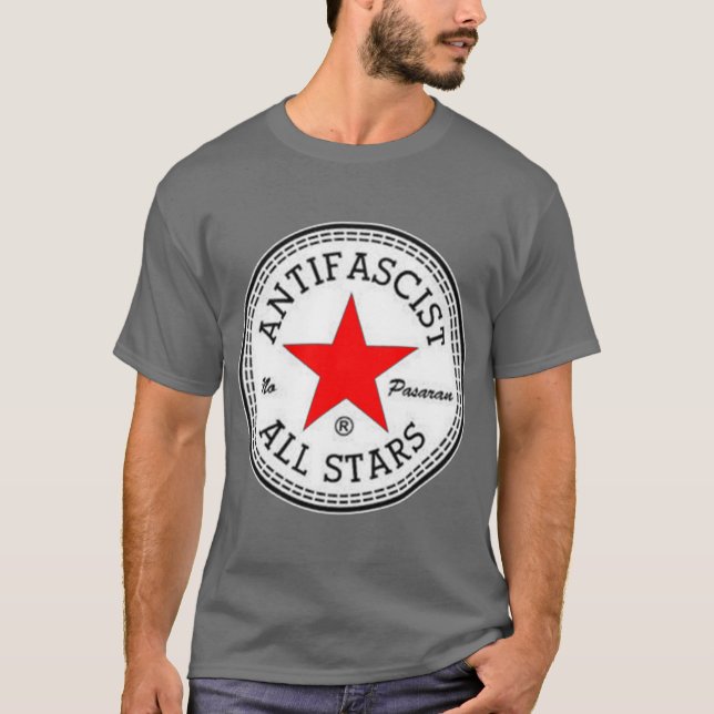fascistiska allstjärnor pojkvänner t shirt (Framsida)