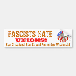 Fascistshatunioner Bildekal