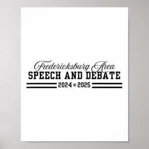 Fasd Tal och debatt 2024-2025 Poster