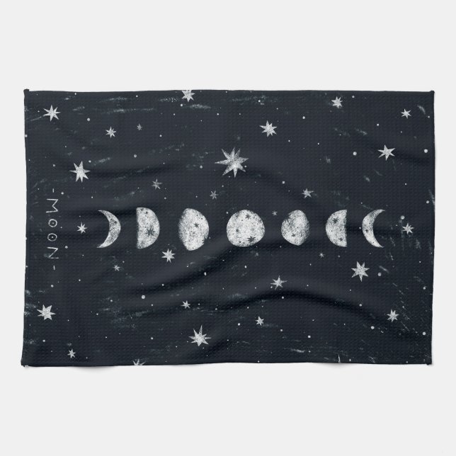 Faser i måne TeaTowels Kökshandduk (Horisontell)