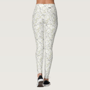 Fasetterar designdamasker leggings