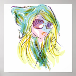 Fashiom-flicka Poster