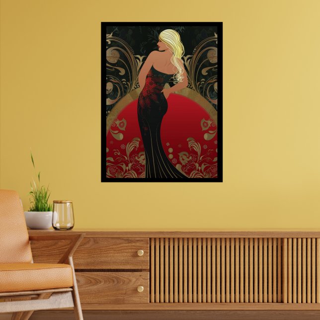 FASHION-ESQUE #4 POSTER (Vardagsrum 2)