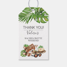 Fashion Girl Bachelorette Party Weekend Tack Presentetikett