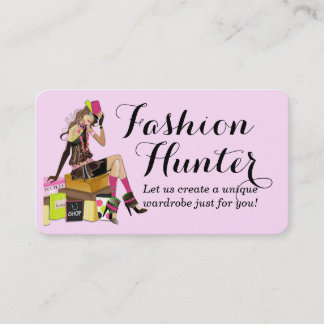 Fashion Hunter Business Card Visitkort