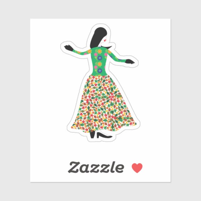 Fashion Model 01 Klistermärken (Ark)