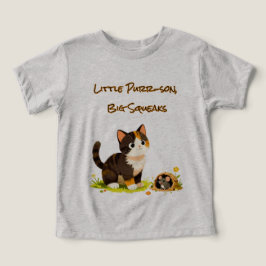 Fashion Preschool Kitten Mouse T-Shirt