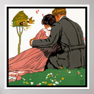 Fashionable Älskare Poster