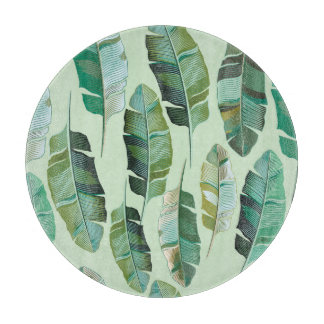 Fashionable Banana Plants Tropical Illustration