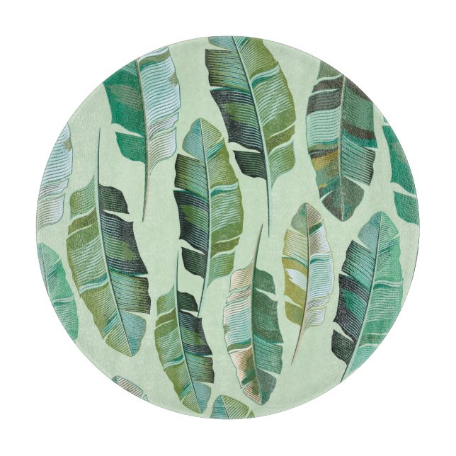 Fashionable Banana Plants Tropical Illustration (Framsidan)