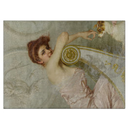 Fashionable BeSnygg Dam som roterar hennes marione