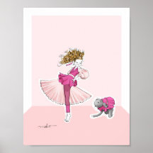 Fashionable cat and girl
