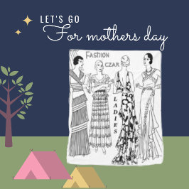 Fashionable Czar, Simple och Chic Dam Fleecefilt