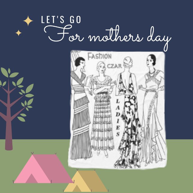 Fashionable Czar, Simple och Chic Dam Fleecefilt (Skapare uppladdad)