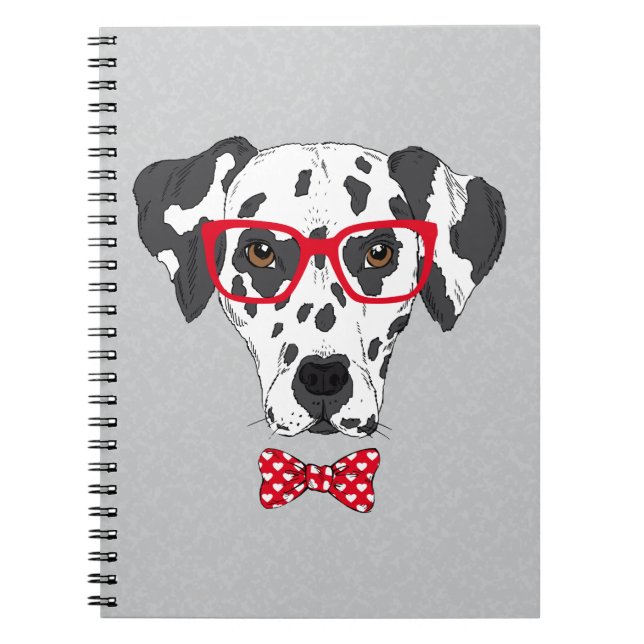 Fashionable Dalmatien Anteckningsbok (Framsidan)