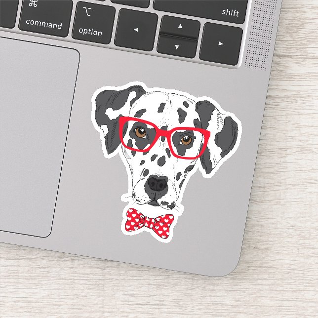 Fashionable Dalmatien Klistermärken (Detalj)