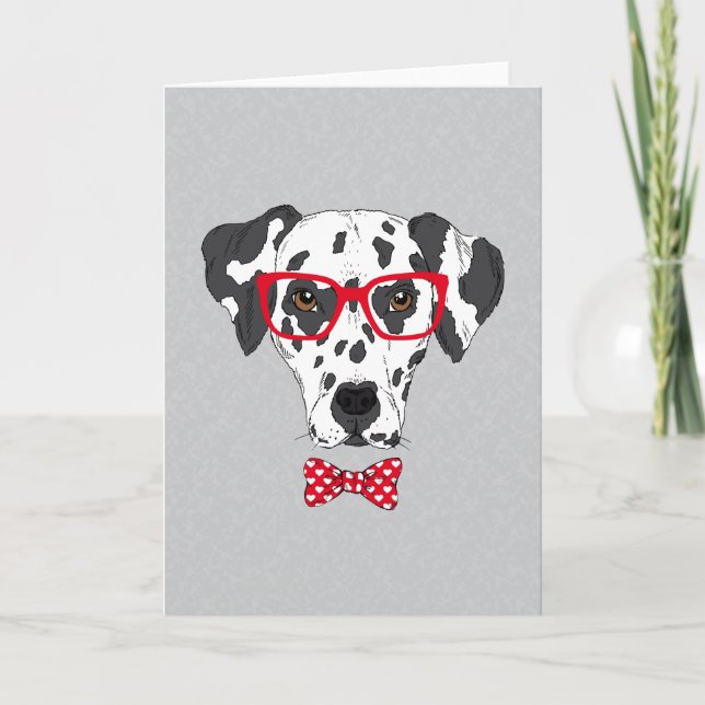 Fashionable Dalmatien Kort (Framsida)