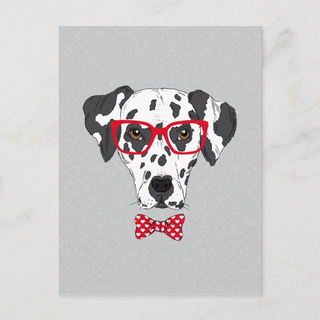 Fashionable Dalmatien Vykort (Framsida)